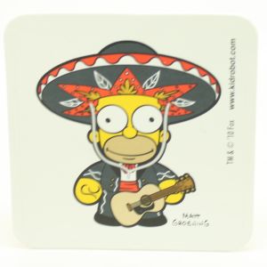 Kidrobot Vinyl Mini Figure - Simpsons S2 Mariachi Homer 1/25 solo carta