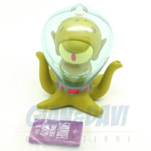 Kidrobot Vinyl Mini Figure - Simpsons Treehouse of Horror - Kodos with book 2/20