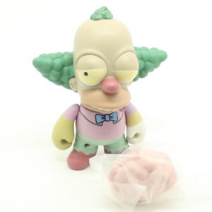 Kidrobot Vinyl Mini Figure - Simpsons Treehouse of Horror - Zombie Krusty 3/40