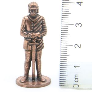 Ferrero Kinder Ü-Ei Soldatini Metallfiguren Krieger 1-12 Jh - 2 Kupfer