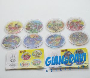 M&M's Mars M&M Trasparent Capsule Game 8 Different