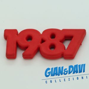 MB-G-PMB Scritta 1987 Rossa