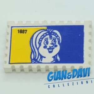 MB-G-PMB Francobollo 1987 Clementina Blu