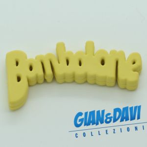 MB-G-C Scritta Bombolone Gialla
