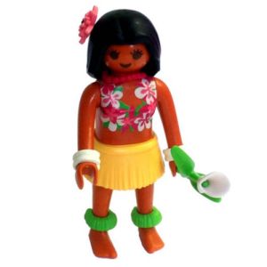 Playmobil Serie 4 Figures 5285 Girl 04 Hawaiana