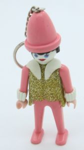 Playmobil 7629 Pink Clown keychain