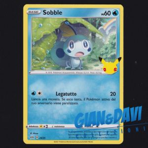 2021 Pokemon Mcdonald's 25th Anniversary ITALIANO 24/25 Sobble