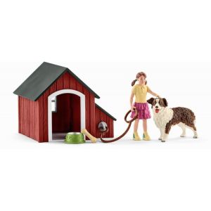 Schleich Farm Life 42376 Cuccia del Cane