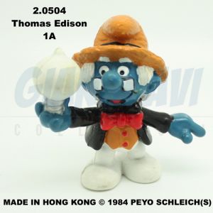 2.0504 20504 Historical Thomas Edison Smurf Puffo Puffi Storici 1A