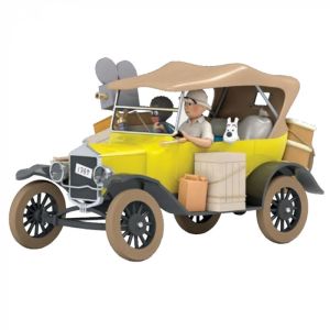 Le Voitures de Tintin 1/24 - 29971 La Ford T Jaune