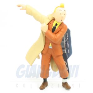 Tintin PVC Big 42473 Tintin Met son Trench 8cm