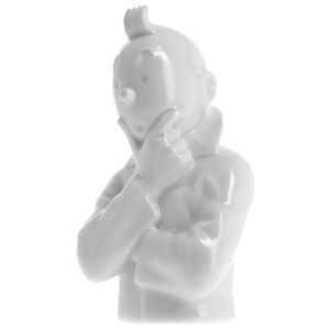 Tintin Sculpture Buste 44201 Tintin Pensive Gloss finish