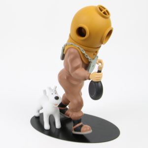 Tintin 45972 Resine Plongeur Nostalgie