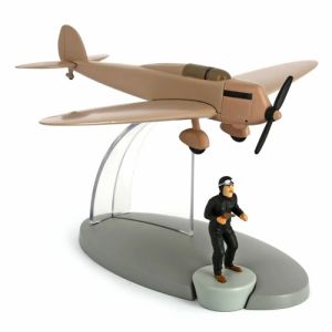 Tintin Avion 29538 L'avion beige des faux-monnayeurs