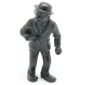 Tintin PVC 1975 Bully - Dupont not complete monocolore Nero