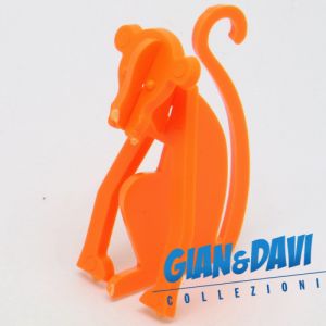 Ü-Ei_SPI_STE Flachstecktiere Affe Orange