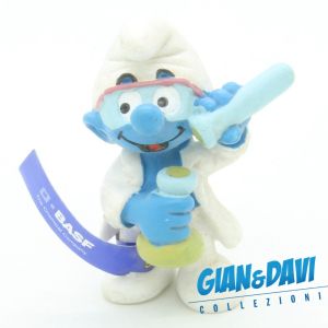 Smurfs Promotional Basf BA090 Chemister Dark Blue Label