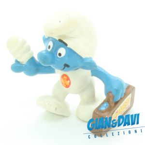 Smurfs Promotional First Aid ASB FI030 Emblem Brown Bag