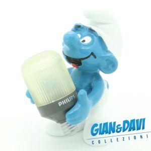 Smurfs Promotional Philips PH020 Energy-Lamp