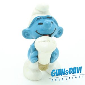 Smurfs Promotional Philips PH040 White Lamp