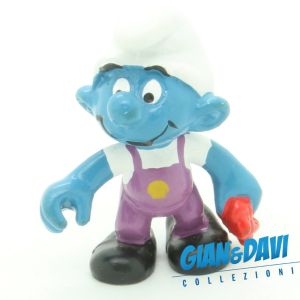 Smurfs Promotional Shell SH010 Cleaner Lilac overalls