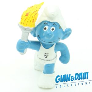 Smurfs Promotional Torchbearer TO010 Belgium olympia emblem E