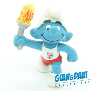 Smurfs Promotional Torchbearer TO020 British flag
