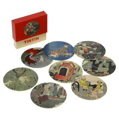 Tintin Vaisselle Tintin & Côté Table 04356 Sous-verres Tintin