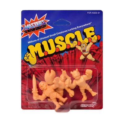 M.U.S.C.L.E. Masters of the Universe - Wave 3 Pack A includes Battle Armor Skeletor, Zodac, Clawful