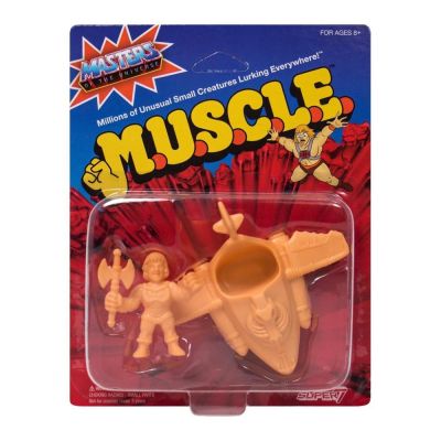 M.U.S.C.L.E. Masters of the Universe - Wave 3 Pack E includes Battle Armor He-Man, Wind Raider