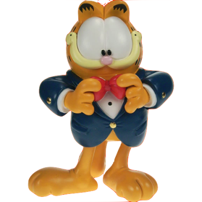 1003 GARFIELD IN TUX VESTITO ELEGANT