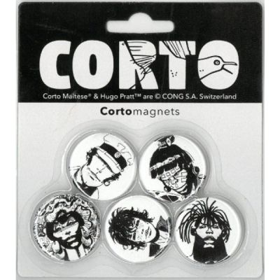 Moulinsart Corto Maltese 16021103 Magnets Pack Aparia