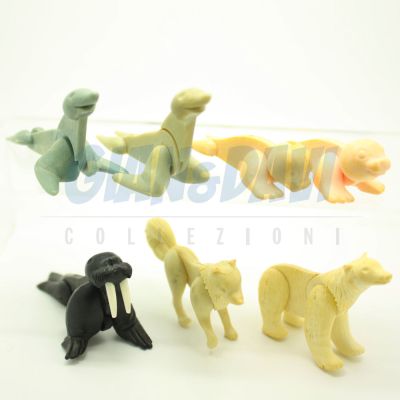 1987 Tiere im ewigen Eis - Serie con Varianti