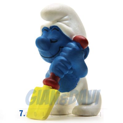 2.0043/B 20043 Digger Smurf Puffo con Pala 7A
