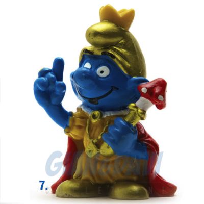2.0046 20046 Emperor Smurf Puffo Imperatore 7A