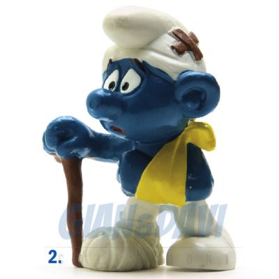 2.0097 20097 Injured Smurf Puffo Infortunato 2A