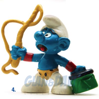 2.0115 20115 Lion Tamer Smurf Puffo Domatore di Leoni 4A