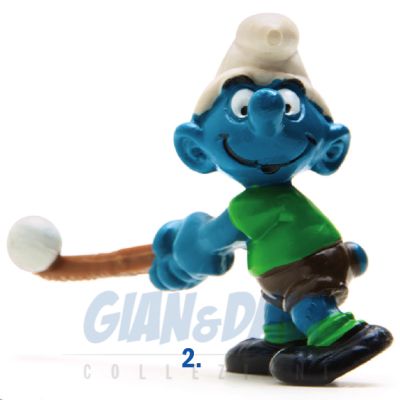 2.0133 20133 Hockey Smurf Puffo Hockey su Prato 2A