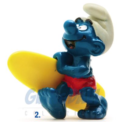 2.0137 20137 Surfer Smurf Puffo Surfista 2B