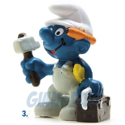 2.0171 20171 Handy Smurf Puffo Tuttofare 3A