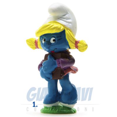 2.0173 20173 Schoolgirl Smurfette Smurf Puffo Puffetta Scolara 1A
