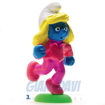 2.0194 20194 Smurfette Jogging Smurf Puffo Puffetta di Corsa 3A