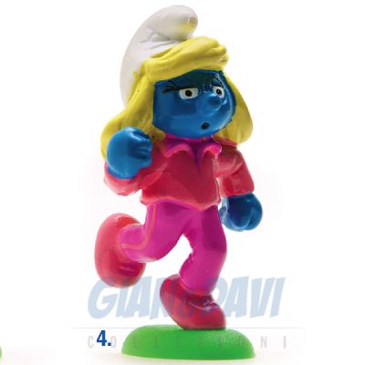 2.0194 20194 Smurfette Jogging Smurf Puffo Puffetta di Corsa 4A