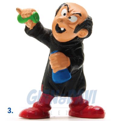 2.0232 20232 Gargamel with Labglasses Smurf Puffo Gargamella con Pozioni 3B