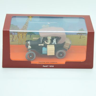 Tintin en Voiture - 2 528 002 La Ford T de Tintin au Congo
