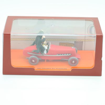 Tintin en Voiture - 2 528 008 Le bolide rouge des Cigares du Pharaon