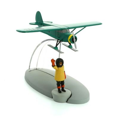 Tintin Avion 29569 L'Avion sur Skis de Jo, Zette et Jocko dans destination New York