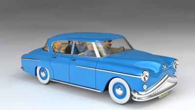 Le Voitures de Tintin 1/24 - 29934 La voiture des interpretes