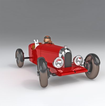 Le Voitures de Tintin 1/24 - 29938 L'Amilcar de Tintin