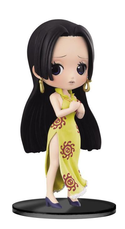 Banpresto Craneking One Piece Qposket Boa Hancock Yellow 2